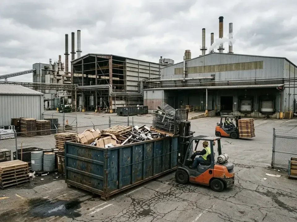 industrial-factory-scrap-conta-003 — frequently asked questions, Cheap Roll-off Dumpster Rentals in Clinton, AR